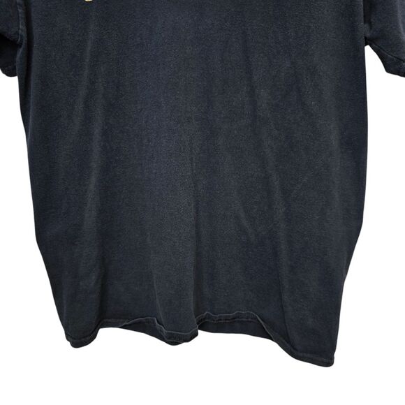 Thrasher Mens L Skate Graphic Pentagram Inferno Black Short Sleeve Cotton Tshirt - Picture 3 of 16